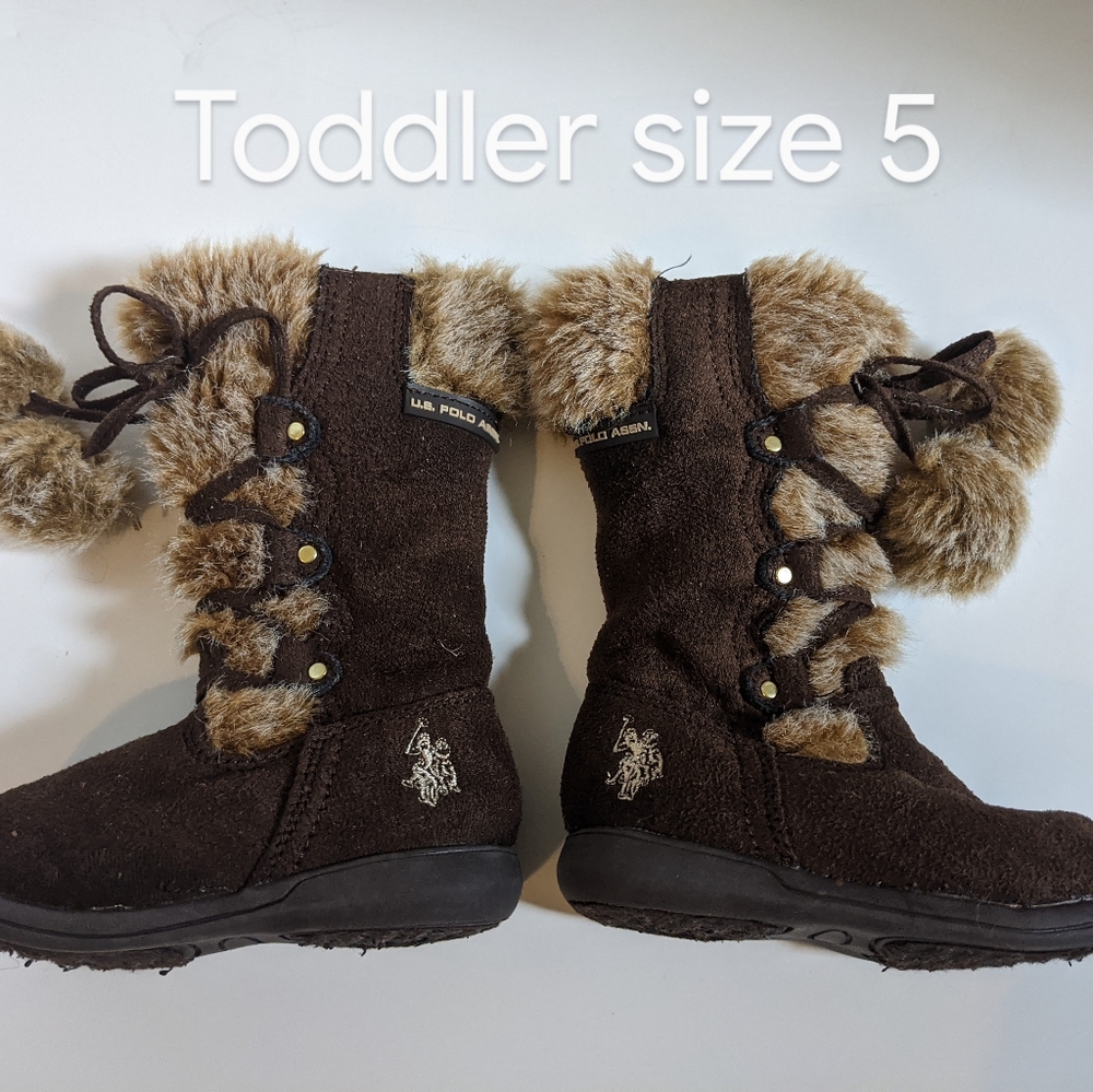 Brown Polo boots